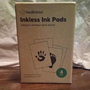 KeaBabies Inkless Ink Pads 4 Pack